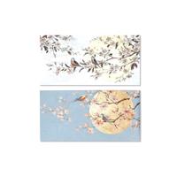 Canvas Home ESPRIT Vogel Orientaals 120 x 3,7 x 60 cm (2 Stuks) - thumbnail