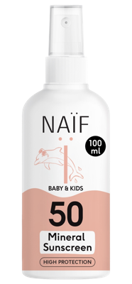 Naif Zon baby & kids spray SPF50 100 Milliliter Naif Zon baby & kids spray SPF50 100 Milliliter