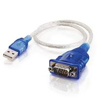C2G /Kabels naar Go 26886 1ft USB naar DB9 Seriële RS232 Adapter Kabel - thumbnail