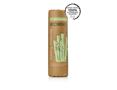 Eco Egg Bamboo schoonmaakdoekjes op rol 20 Stuks Eco Egg Bamboo schoonmaakdoekjes op rol 20 Stuks