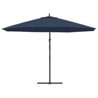 VidaXL Zweefparasol 3,5 m blauw - thumbnail