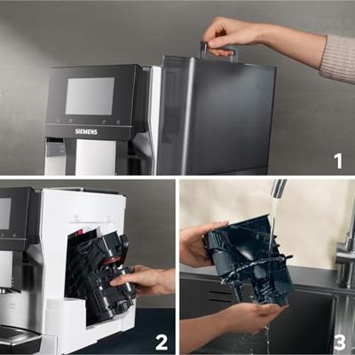 Siemens TQ715R03 EQ700 espressomachine (zilver; 1500 W)