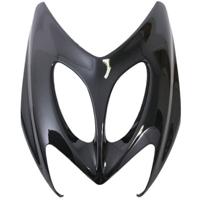 Edge Voorfront boven yamaha aerox bj. 2014 zwart metallic - thumbnail