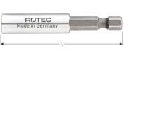 Rotec Bithouder magneet e6.3x60mm - thumbnail