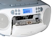 Reflexion RCR2260BL Radio/CD-speler VHF (FM) AUX, CD, Cassette Blauw-wit - thumbnail