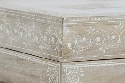 Koffer DKD Home Decor Mangohout Hout MDF 78 x 43 x 45 cm - thumbnail
