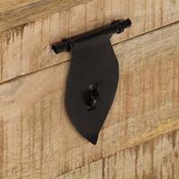 Opbergkist massief ruw mangohout - thumbnail