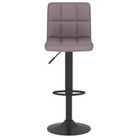 Barkrukken 2 st stof taupe - thumbnail