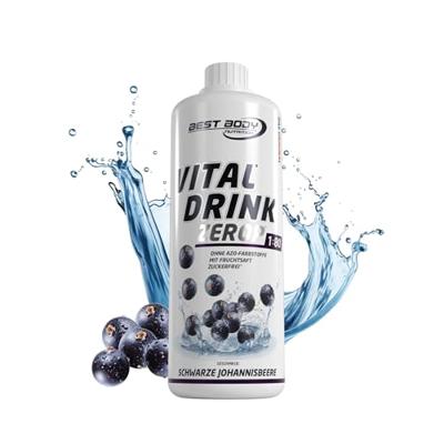 Low Carb Vital Drink 1000ml Black Currant