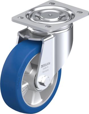 Blickle LH-ALBS 160K Zwenkwiel Wieldiameter: 160 mm Draagvermogen (max.): 580 kg 1 stuk(s)