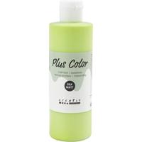 Plus Color acrylverf, lime groen, 250 ml/ 1 fles - thumbnail