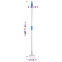 VidaXL Vloerwisserhandgrepen 5 st 119,5 cm staal en kunststof - thumbnail