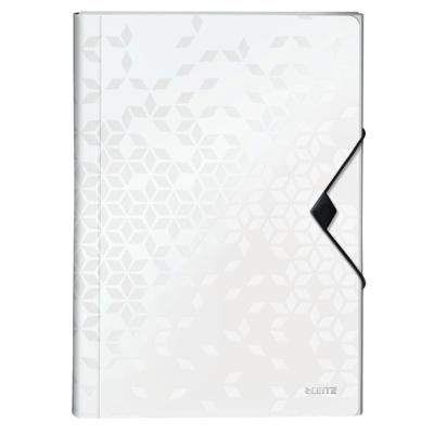 Sorteermap Leitz WOW 6 tabbladen PP wit | 5 stuks