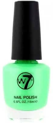 W7 Nagellak - nr. 12 Fluorescent Green 15 ml W7 Nagellak - nr. 12 Fluorescent Green 15 ml