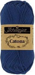 Scheepjes Catona 50g - 527 Midnight - Haakgaren / Breigaren