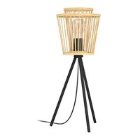Eglo Houten tafellampHykeham 57cm hoog - 43854 - thumbnail