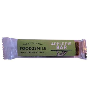 Food2Smile Apple pie bar glutenvrij lactosevrij 28 Gram