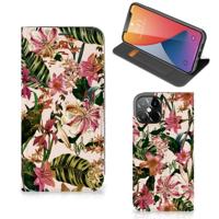 iPhone 12 Pro Max Smart Cover Flowers - thumbnail
