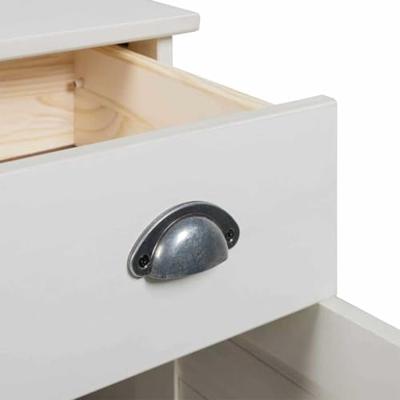 Badkamermeubelset met plank VIGO 2 pcs Wit en Antiek Wit