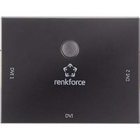 Renkforce 2 poorten DVI-switch Bidirectioneel bruikbaar Full HD 1080p @ 60 Hz - thumbnail