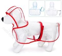 Nobleza Hondenregenjas transparant 50 t/m 80 cm - thumbnail