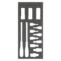 Bahco Foaminlay Fit&Go 1/3 met schroevendraaierdopsleutels 1/2" en slagdoppen 1/2" - 14-delig - FF1E2210 - thumbnail