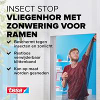 tesa COMFORT 55806-00021-00 Vliegenhor (b x h) 1300 mm x 1500 mm Antraciet 1 stuk(s) - thumbnail