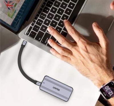UNITEK SSD M2 NVME USB4 40GBPS BEHUIZING + KOELING