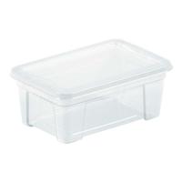 Opbergbak met Deksel Mondex Space Box Transparant Polypropyleen 5,7 L 35,5 x 21 x 12,5 cm - thumbnail