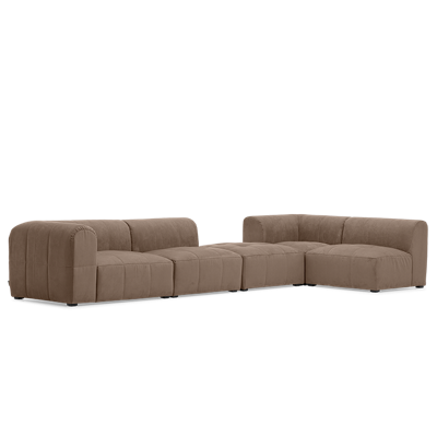 Modulaire Bank Honolulu Bruin Stof Modulaire Bank Honolulu Bruin Stof