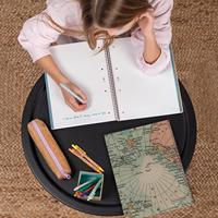 Miquelrius Notitieboek - landkaart - a4 geruit - 80 blz - thumbnail