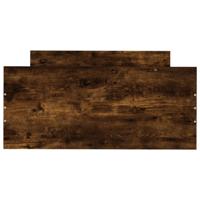 Bedframe met hoofd- en voeteneinde gerookt eiken 120x190 cm - thumbnail