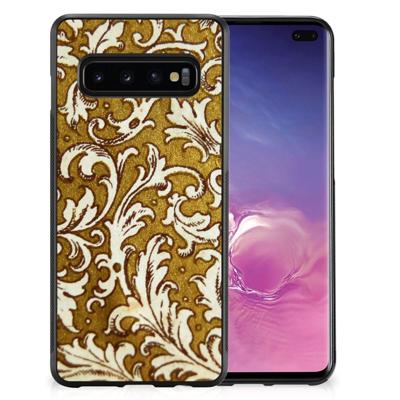 Hoesje TPU Samsung Galaxy S10+ Barok Goud Hoesje TPU Samsung Galaxy S10+ Barok Goud