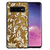 Hoesje TPU Samsung Galaxy S10+ Barok Goud - thumbnail