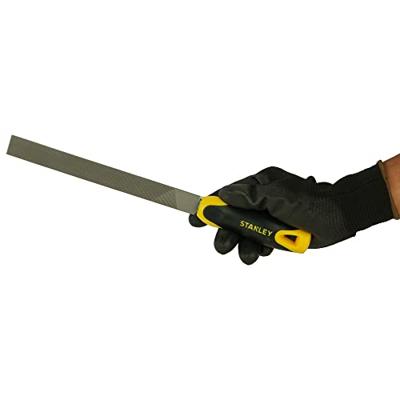 Stanley handgereedschap Platte Vijl Halfzoet 200mm - 0-22-451