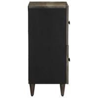 Dressoir 60x33x75 cm massief mangohout - thumbnail