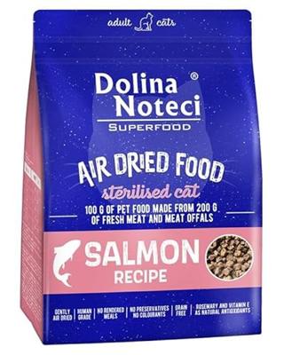 DOLINA NOTECI Superfood Sterilised Cat Zalm - gedroogd kattenvoer - 1 kg