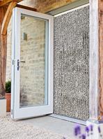 Wicotex kattenstaart grijs zwart wit mix 90x220 - thumbnail