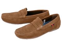 esmara Men Leren heren loafers (Bruin, 42) - thumbnail