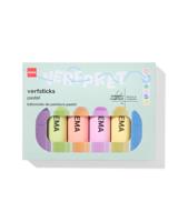 HEMA Verfsticks pastel - 6 stuks - thumbnail