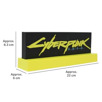 Cyberpunk 2077 LED-Light Logo 22 cm - thumbnail