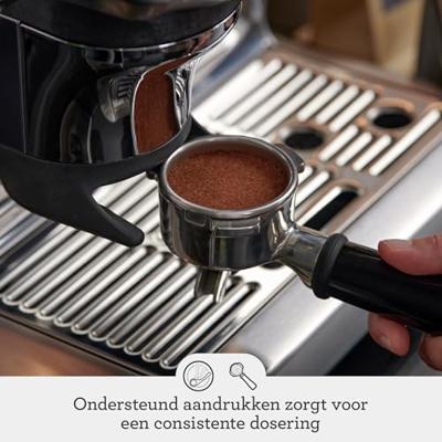 Sage THE BARISTA EXPRESS IMPRESS SES876BTR4 Espresso apparaat Zwart - thumbnail