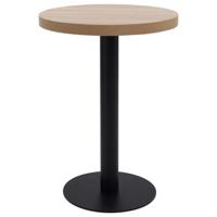 Bistrotafel 60 cm MDF lichtbruin - thumbnail