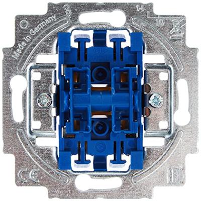 Busch-Jaeger 2000/5 US Serieschakelaar, Wipschakelaar Inzetstuk Reflex SI, Reflex SI Lineair Gentiaan-blauw (RAL 5010) 1 stuk(s)