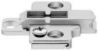 Blum kruismontageplaat - Clip top BLUMOTION - 0 mm - vernikkeld - thumbnail