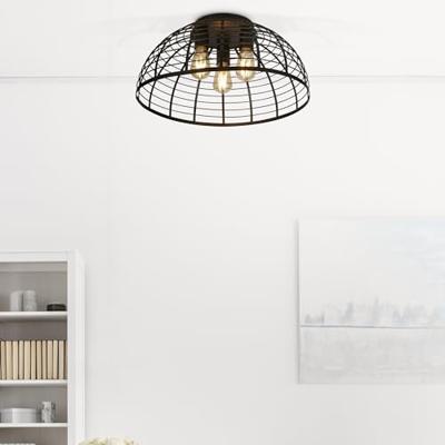 Searchlight Industriële plafondlampVision Ø 40cm - 85981-3BK