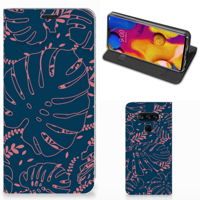 LG V40 Thinq Smart Cover Palm Leaves - thumbnail