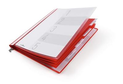 Durable Personeelsmap 255403 255403 Aantal onderverdelingen:5 Rood 1 stuk(s)