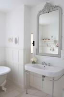 Searchlight Badkamer wandlampClamp 63cm zwart - 63126-1BK - thumbnail
