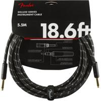 Fender Deluxe Cables instrumentkabel 5.5m zwart tweed recht - thumbnail